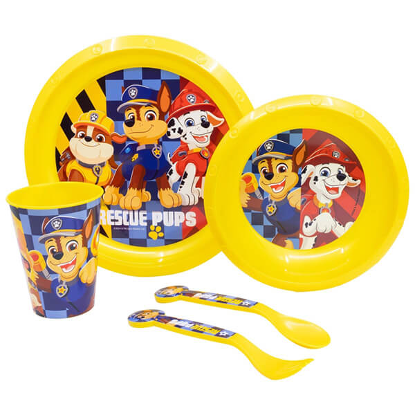 Children's dining set Tlapková patrola - 5 pcs