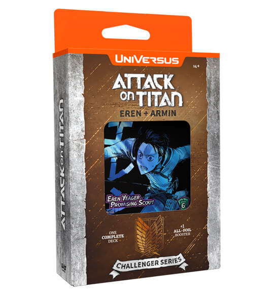 Universus CCG: Attack on Titan Battle for Humanity Challenger Series Deck