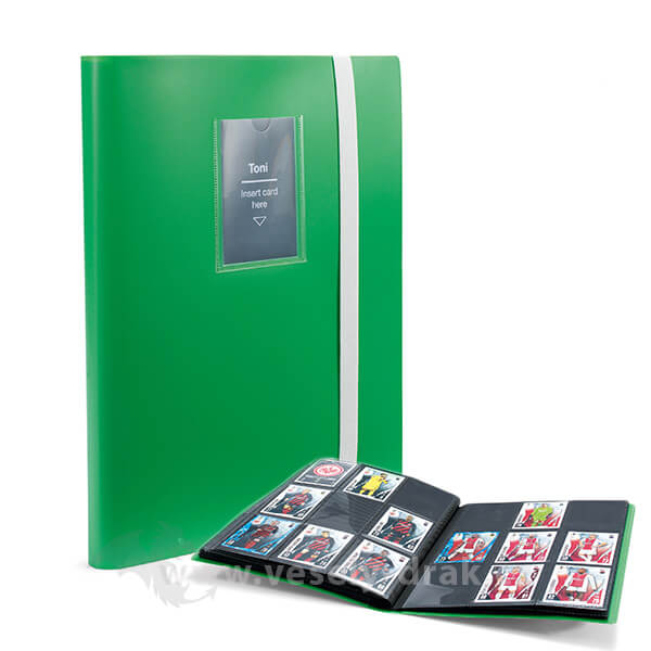 Leuchtturm TCG 9-Pocket card album for 360 cards Slim Green