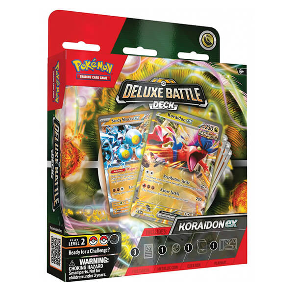 Pokémon Koraidon ex Deluxe Battle Deck - Intermediate to Intermediate Players
