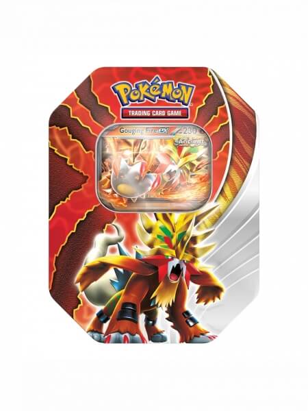 Pokémon Paradox Destinies Tin - Gouging Fire ex