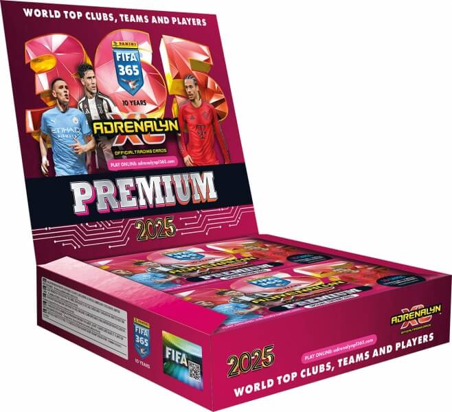 Panini FIFA 365 2024/2025 Adrenalyn soccer Cards - Premium Box