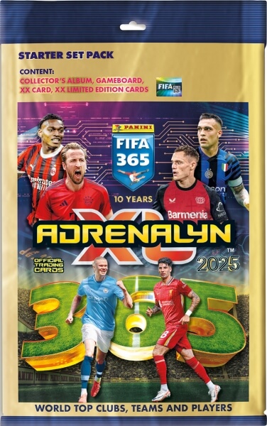 Panini FIFA 365 2024/2025 Adrenalyn soccer Cards - Starter Set