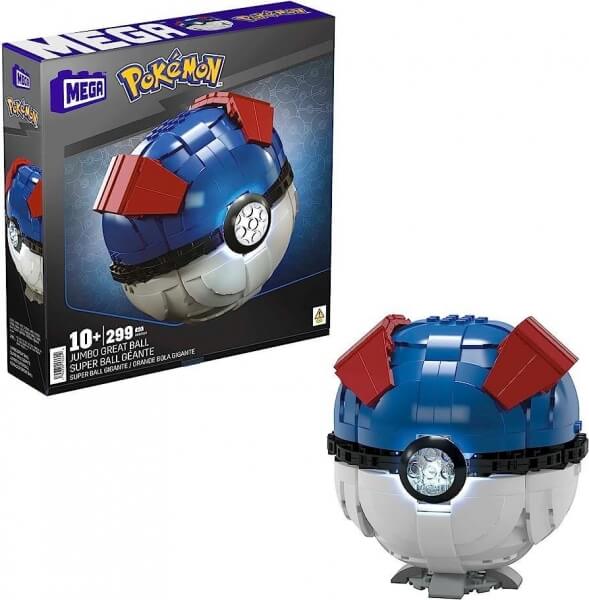 Pokémon Jumbo Great Ball - Mega Construx 13 cm