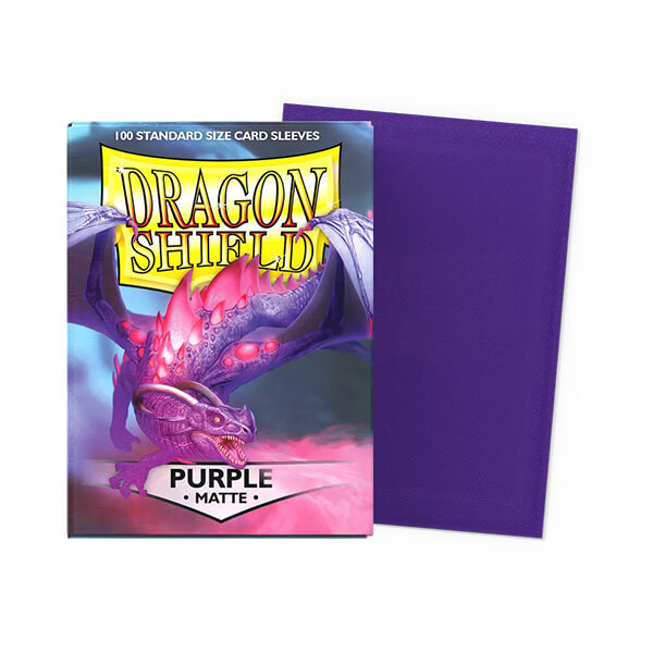 Dragon Shield Card Covers - Matte Purple - 100 pcs