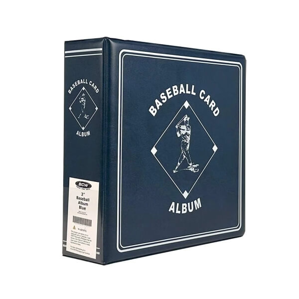 Ring album BCW Baseball - Blue - 2nd quality