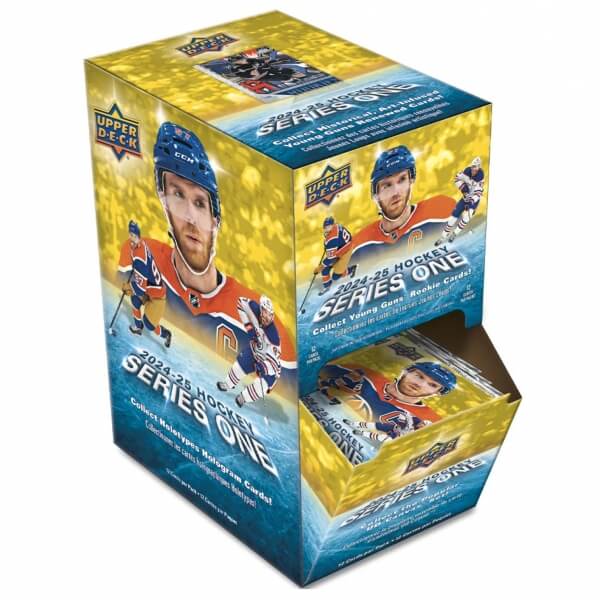 2024-2025 NHL Upper Deck Series One Gravity Feed Box - Hockey Cards
