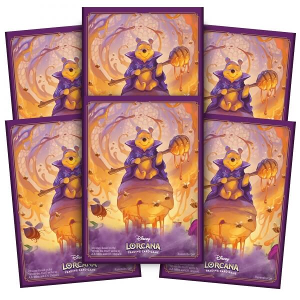 Card Covers Lorcana: Azurite Sea - Winnie the Pooh (65 pcs)