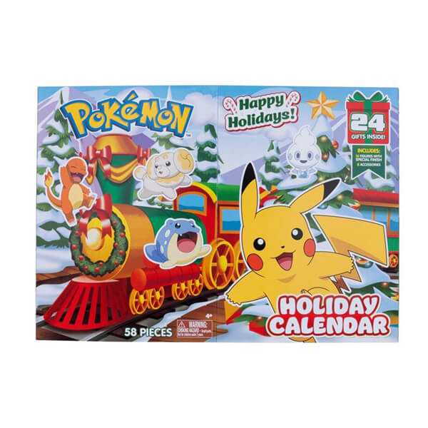 Pokémon Advent Calendar 2024 (16 Pokémon figures - 6 cm)