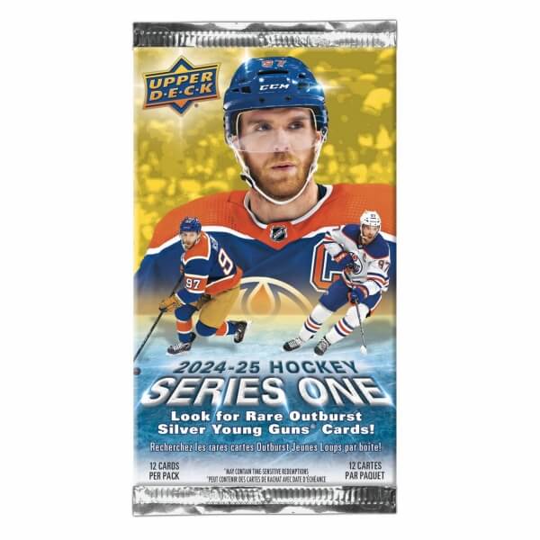 2024-2025 NHL Upper Deck Series One Gravity Feed Pack - Hockey Cards