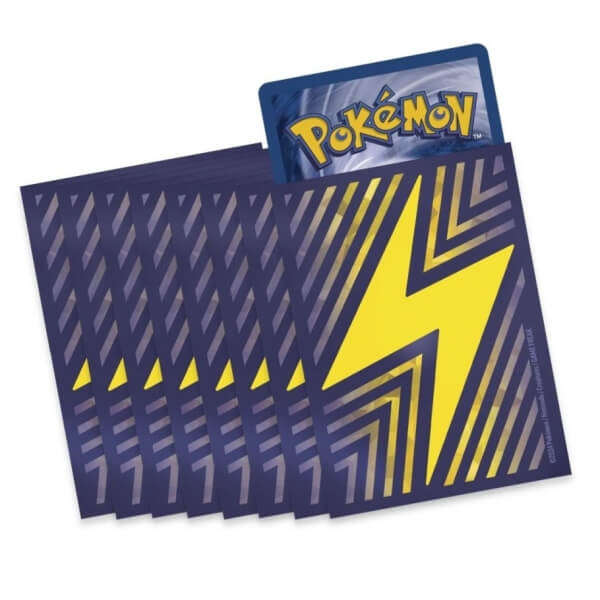 Pokémon card covers from ETB Surging Sparks