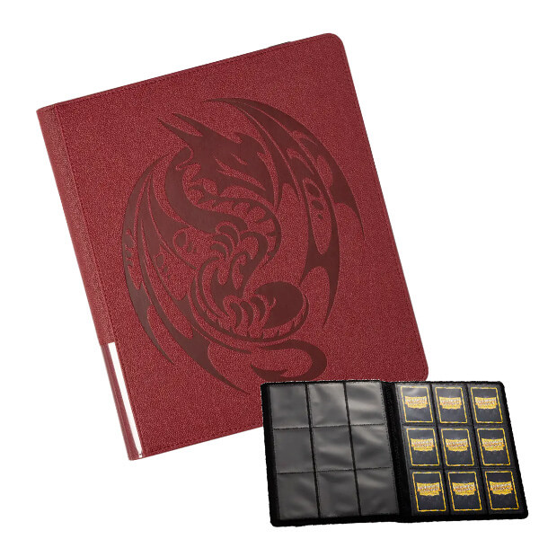 Dragon Shield - Card Codex Portfolio 360 - Blood Red