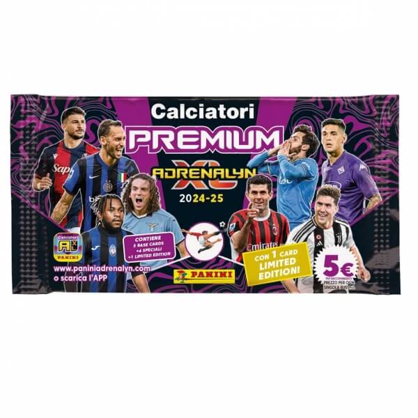 Soccer cards Panini SERIE A 2024/2025 - ADRENALYN XL Premium černý