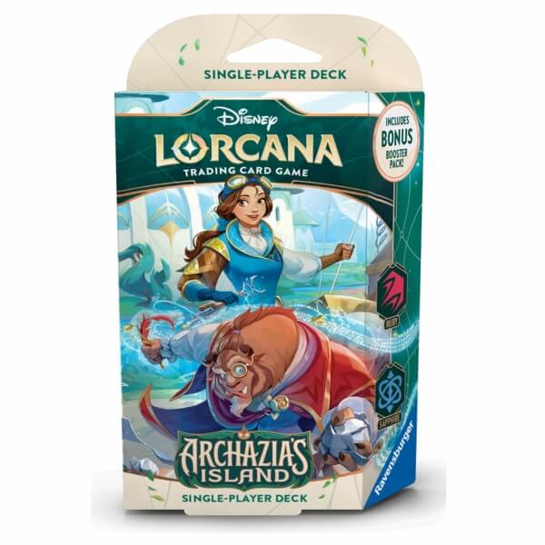 Disney Lorcana TCG: Archazia's Island - Starter Deck - Ruby and Sapphire