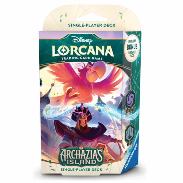 Disney Lorcana TCG: Archazia's Island - Starter Deck - Amethyst and Steel