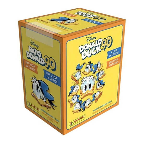 Donald Duck 90 Years Anniversary - box of 36 sticker packs