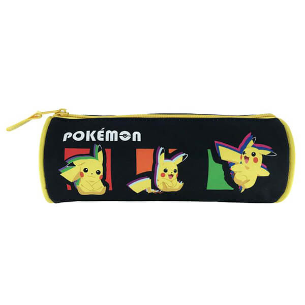 Cylindrical pencil case Pokémon - Pikachu