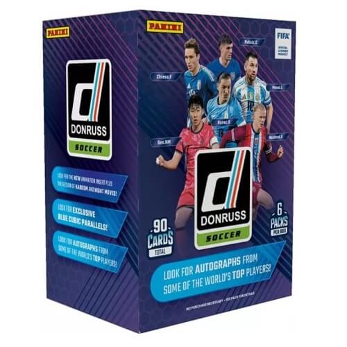 2024-2025 Panini Donruss Blaster Box - soccer cards