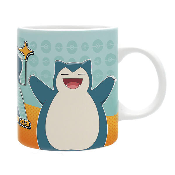 Mug Pokémon - Snorlax Comic Strip
