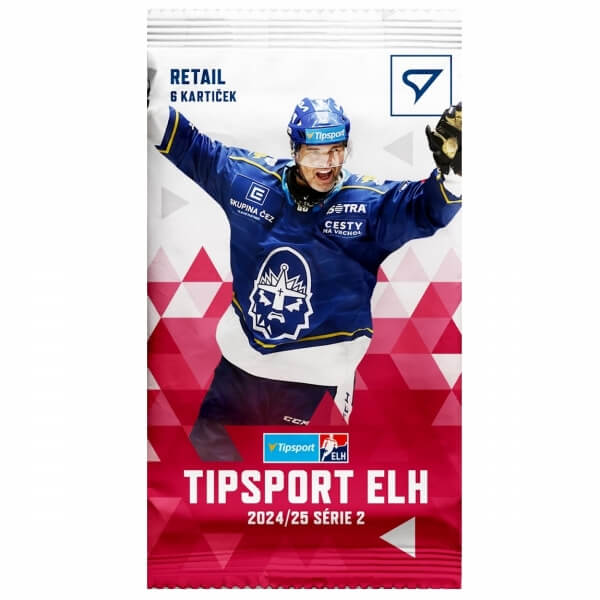 Hockey cards Tipsport ELH 24/25 Retail pack 2nd series