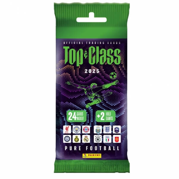 Panini Top Class 2025 Soccer Cards - Fat Pack