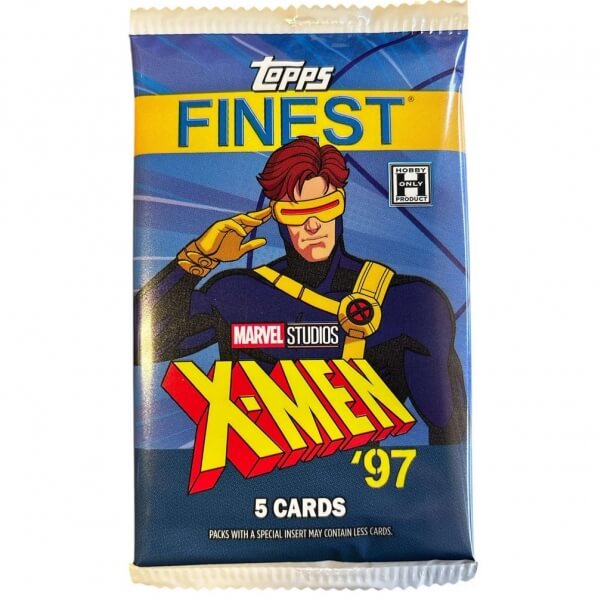 2025 Topps Finest Marvel X-Men '97 Trading Cards Hobby Pack
