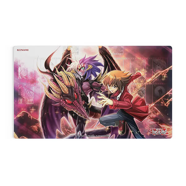 Yu-Gi-Oh Game playmat - Jaden and Yubel 
