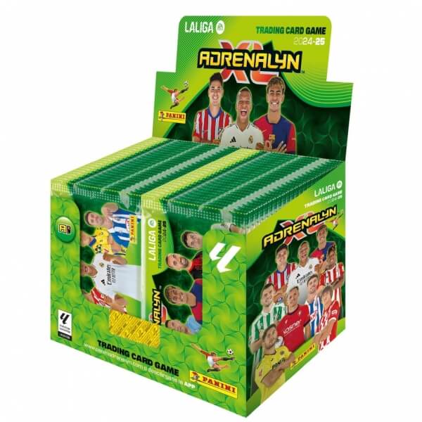 Soccer cards Panini LaLiga 2024/2025 Adrenalyn Booster Box