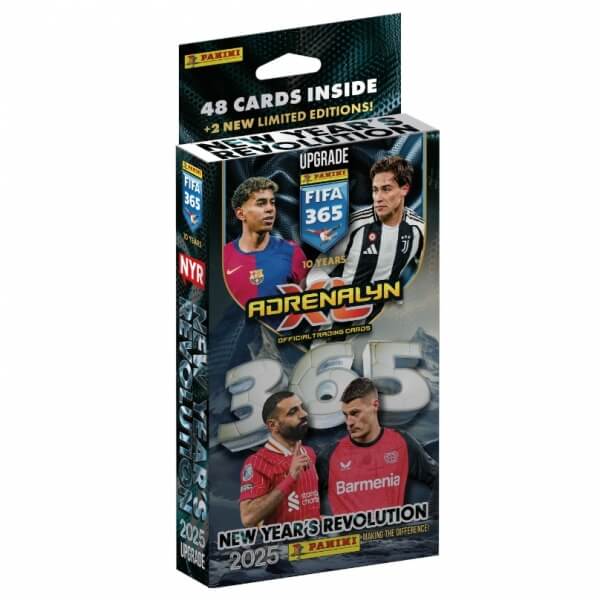 Soccer cards Panini FIFA 365 2024/2025 Adrenalyn Upgrade - New year's revolution