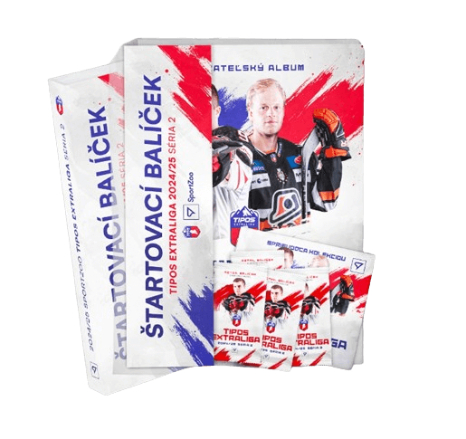 Hockey cards Tipos Extraliga 2024/25 - Starter pack - 2nd series