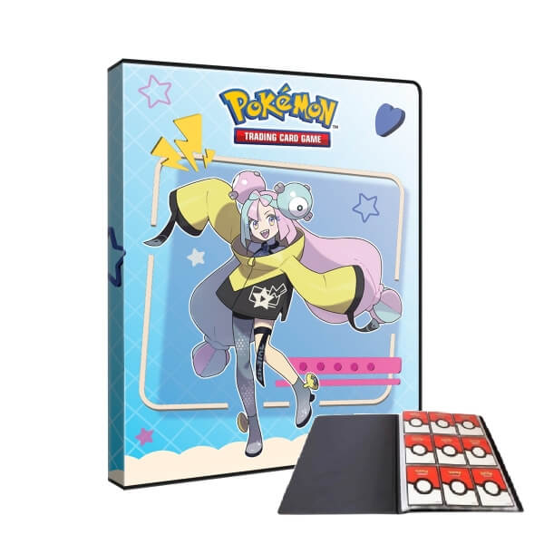 Pokémon A4 card album - Iono and Bellibolt 