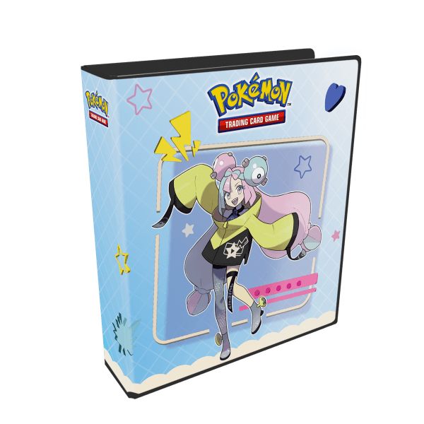 Pokémon 3 Ring Collector's Album - Iono and Bellibolt 