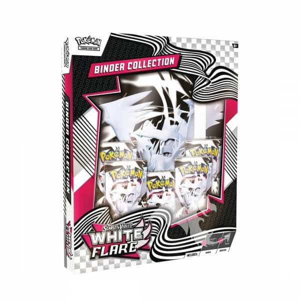 Pokémon White Flare Binder Collection (Card Album + 5x Booster)