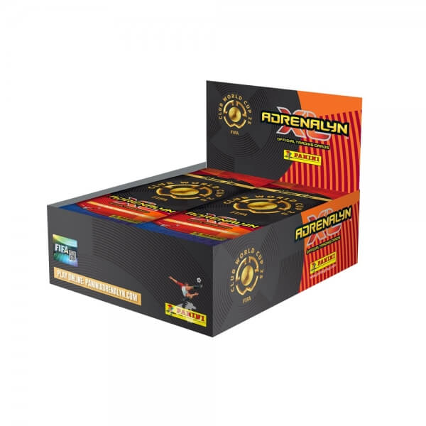 FIFA Club World Cup 2025 soccer cards ADRENALYN Fatpack box