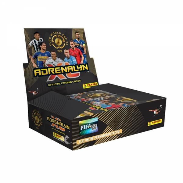 FIFA Club World Cup 2025 soccer cards ADRENALYN Booster box