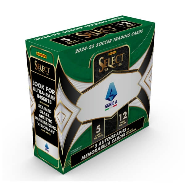 2024-2025 Panini Select Serie A Hobby Box - soccer cards