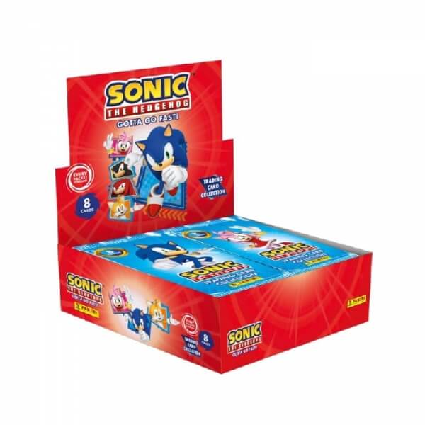 Sonic the Hedgehog Trading Cards Gotta Go Fast! - Box - 18 packs