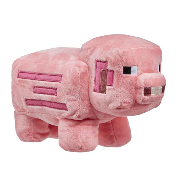 Minecraft plush  Pig - 20 cm