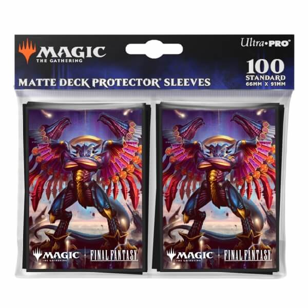 MTG Final Fantasy card sleeves - Summon: Bahamut - 100 pcs