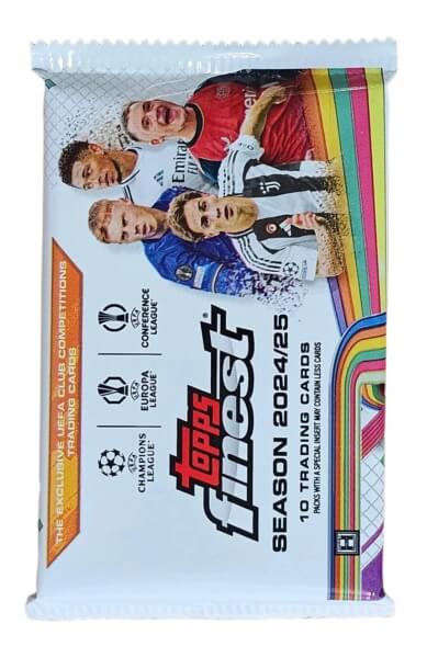 2024-25 Topps Finest UEFA Club Competitions Hobby Pack