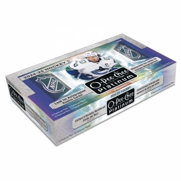 2024-2025 NHL UD O-Pee-Chee Platinum Hobby Box - hockey cards