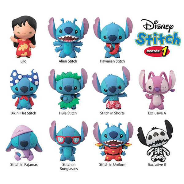 Lilo and Stitch 3D Keyring - Mystery Pack Series 1