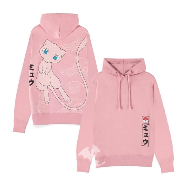 Pokémon Mew hoodie with hood
