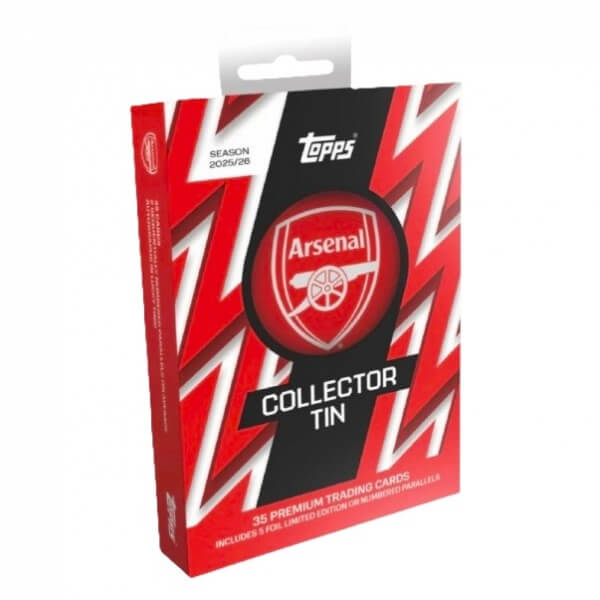 2025-2026 Topps Collector Tin - Arsenal - Soccer Cards