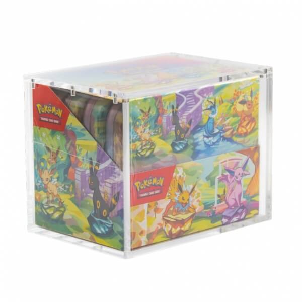 Akrylový box The Acrylic Box for Pokémon 8 Mini Tin Display Case