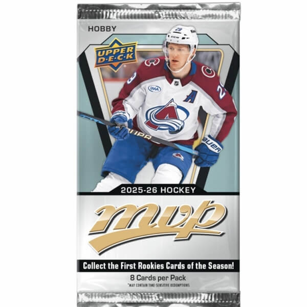 2025-2026 NHL Upper Deck MVP Hobby pack - hockey cards