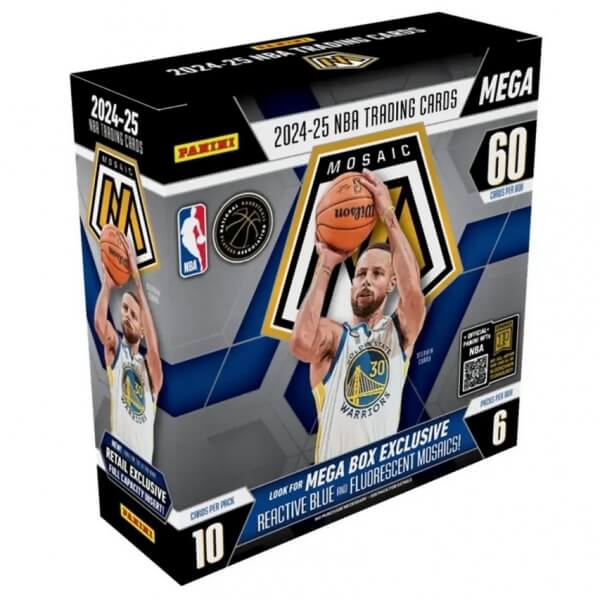 2024-2025 NBA Cards Panini Mosaic Mega Box
