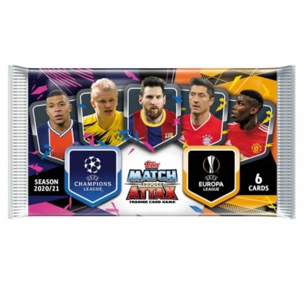 2020-2021 Topps Match Attax Booster pack