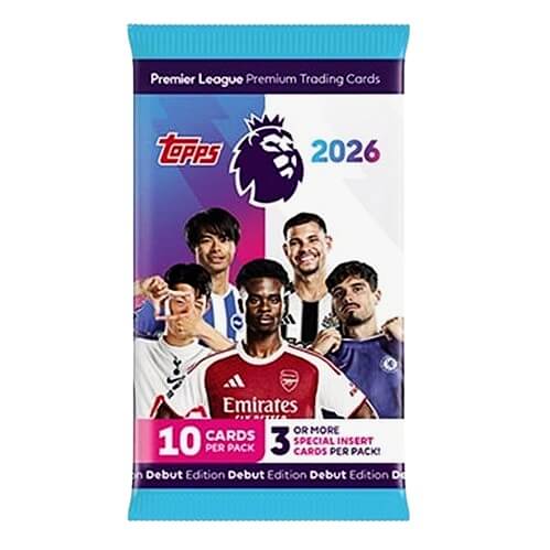 2025-2026 Topps Premier League Booster Pack - Soccer Cards