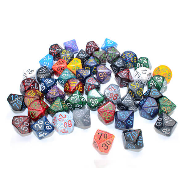 Percentage Dice D10 Loose Polyhedral Dice (29311) - 1 pcs